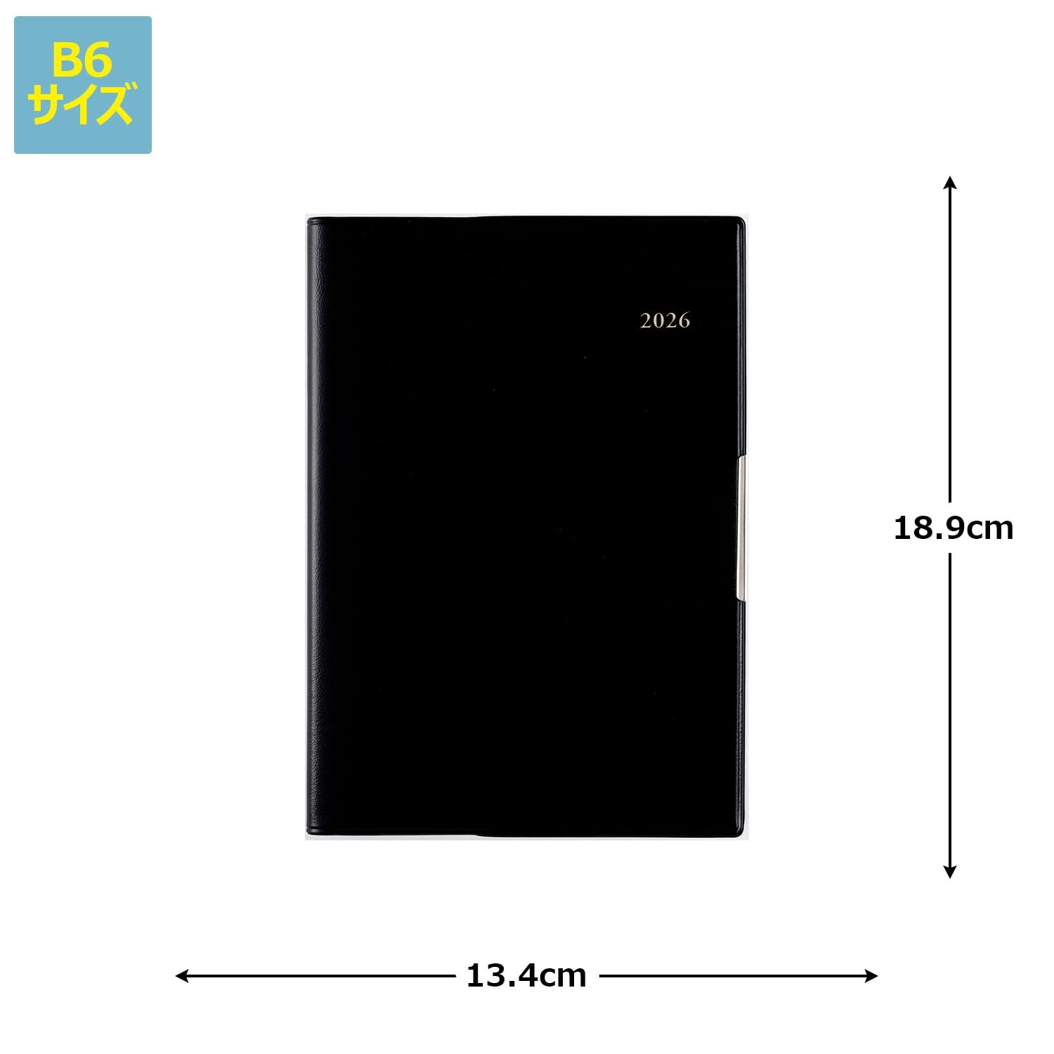 234 Ferte 4 Planner, Takahashi Shoten, 2026 Edition, Black, Weekly, B6 Size