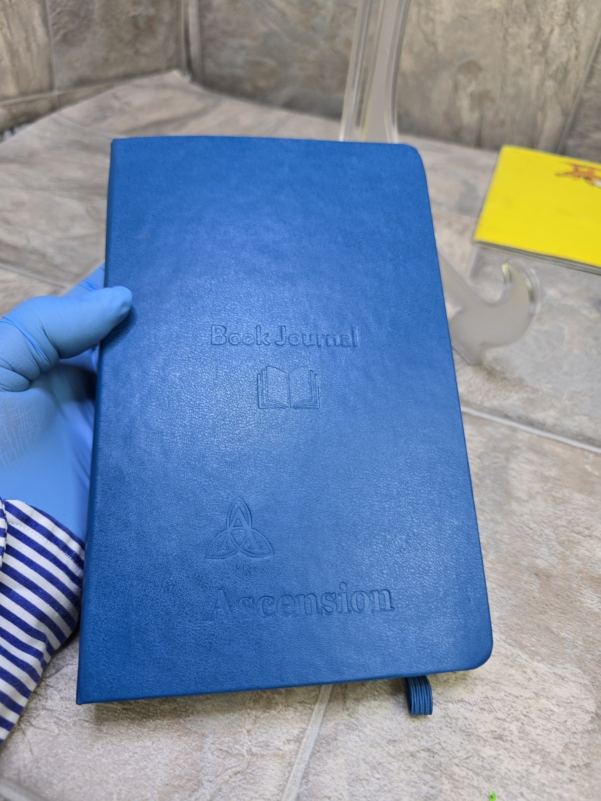 Moleskine Book Journal 5 ¼ x 8 1/4 400 Pages Blue (ASCENSION) * Never Used*