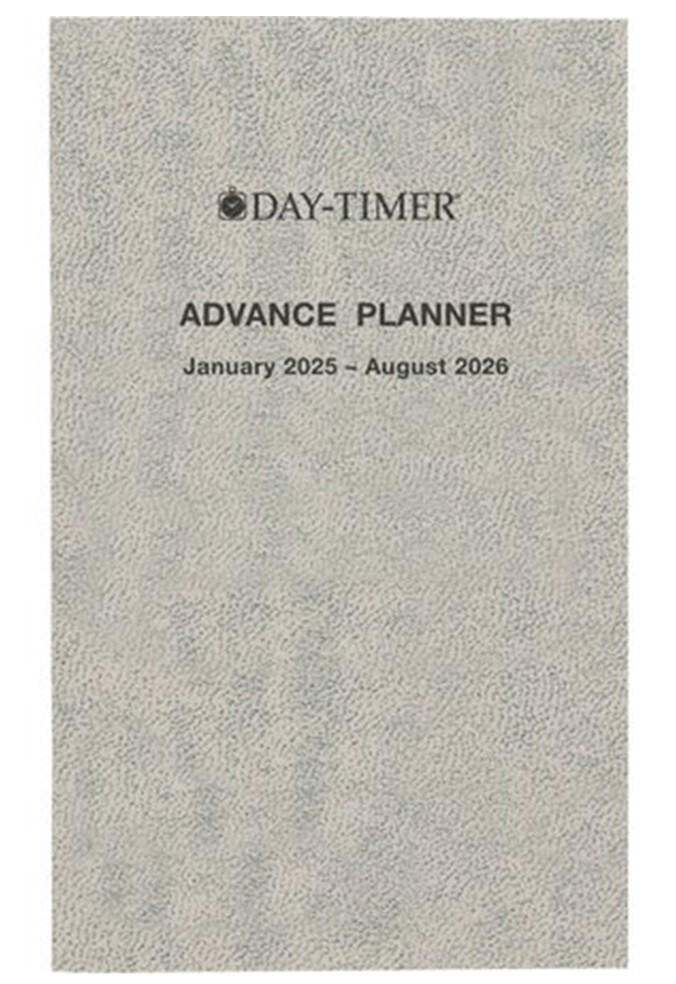 Day-Timer 2025-2026 , 20-Mth Advance Planner Refill, Pocket, 3-1/2″ x 6-1/2″