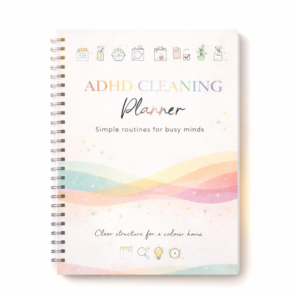 Durable Laminated Cover, For Adults, Schedule, Daily & Weekly To-do List