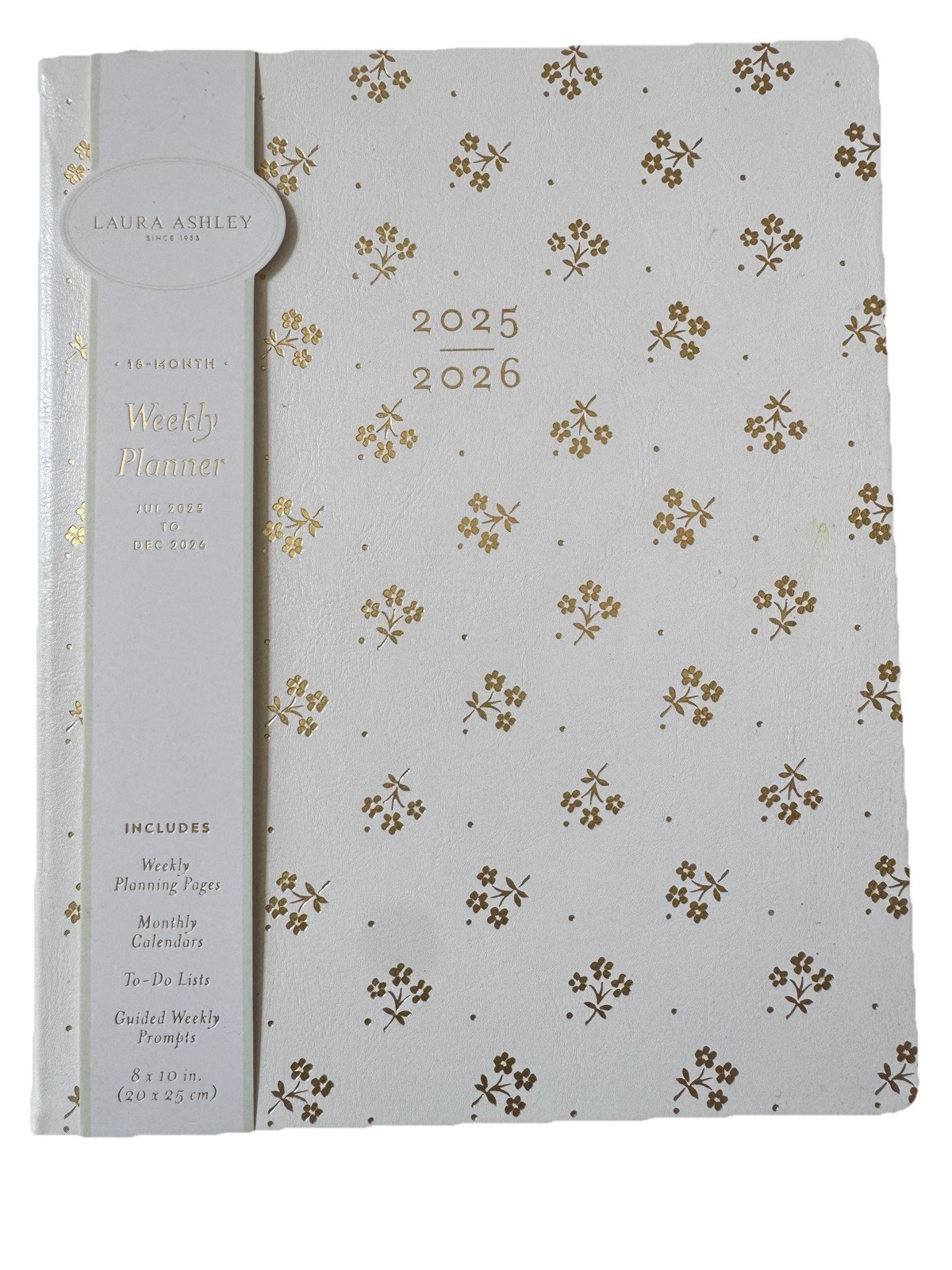 Laura Ashley 2026 Agenda Planner Monthly And Weekly 18 Month July 2025-Dec 2026