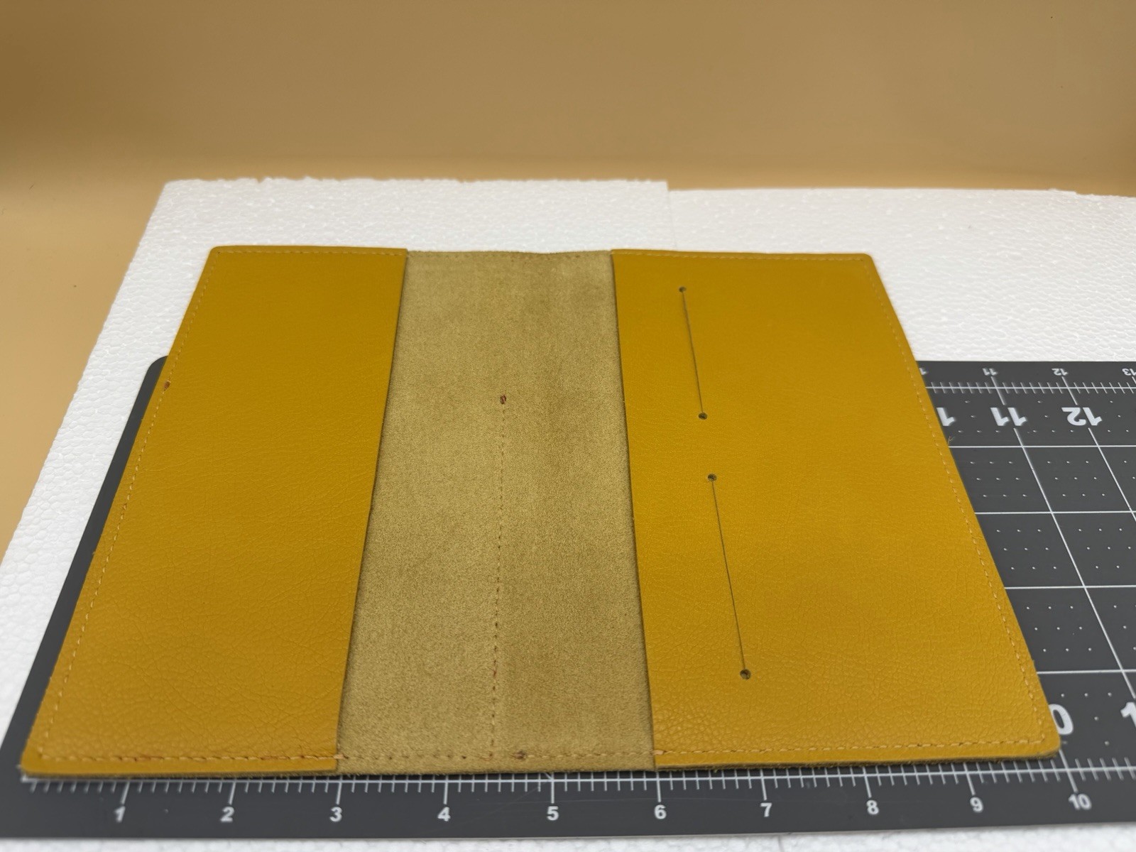 Sojourner Standard Traveler’s Notebook Mustard Yellow Leather Cover