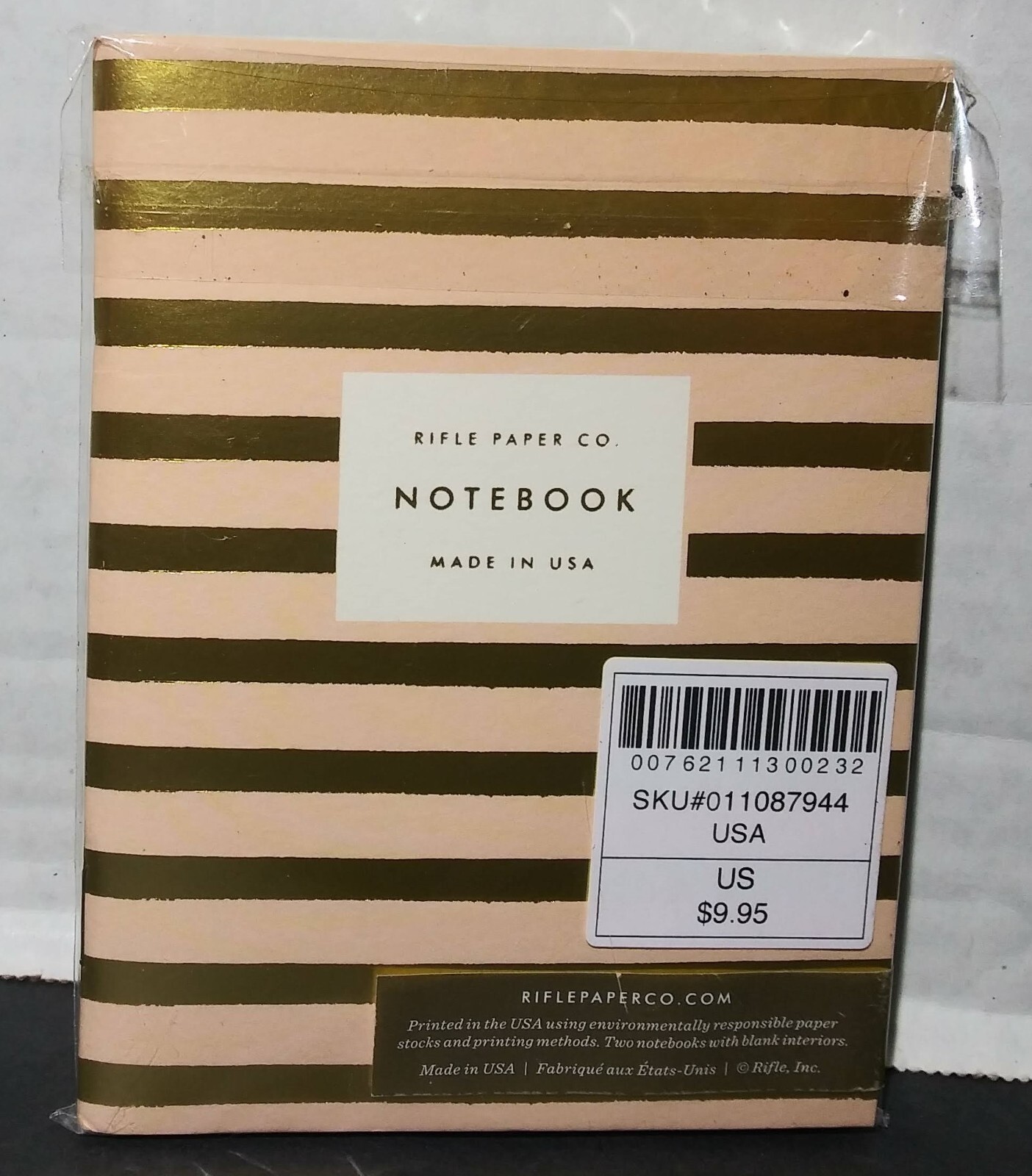 Rifle Paper Co Jungle Pocket Notebooks Set 2 Slim Journals 5.5″ Colorful