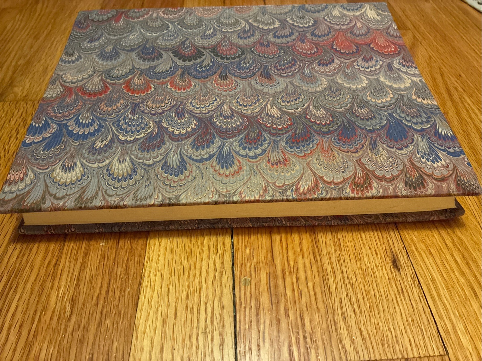 Florentine Marbled Paper Artisan Blank Book Firenze Italy Parione VERY GOOD!