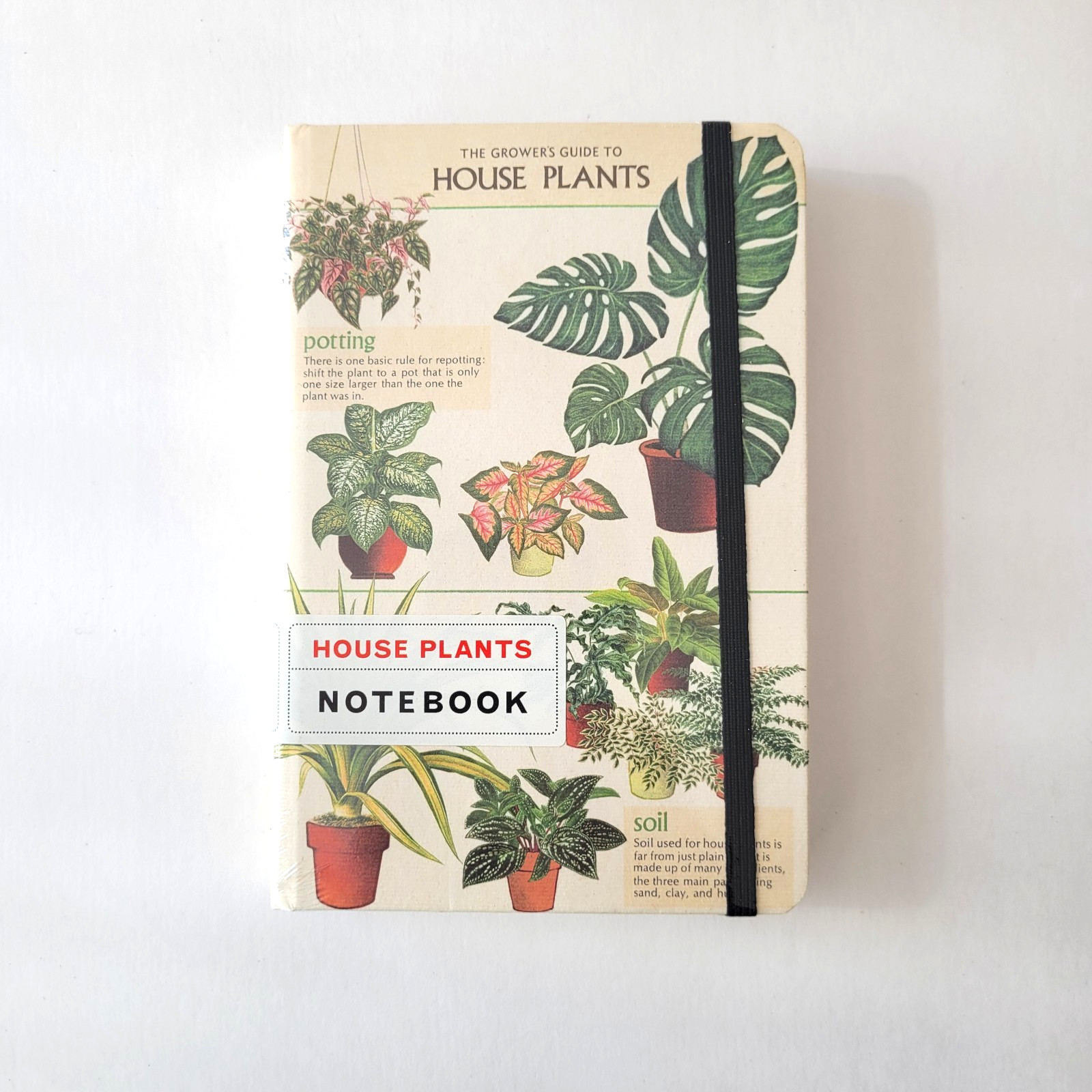 Cavallini & Co Houseplants Plants Lined Notebook Journal 4″x6″ small NEW