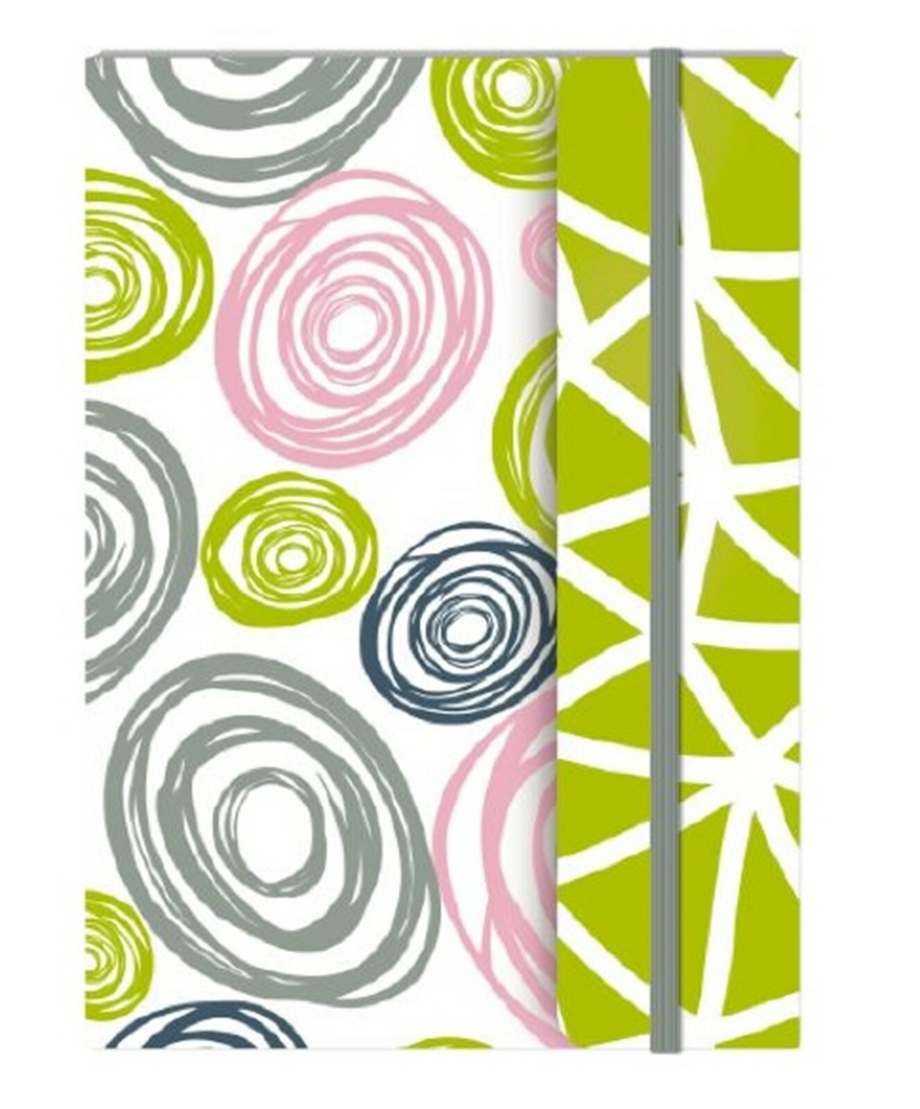 Mead Essence Bungee Pagemarker Journal, 160 Pages, 5-1/4 x 7-1/4 in