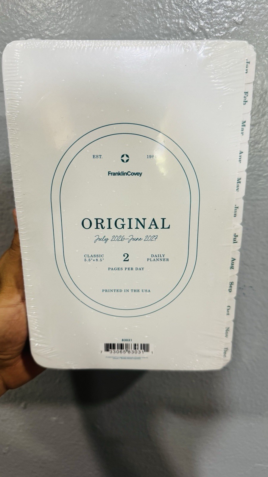 Two Page Per Day – Ring-Bound (Compact, Apr 2026 – Mar 2027)