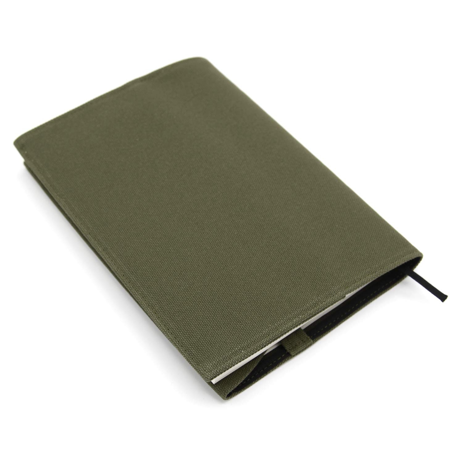 Luddite Book Cover, A5, Khaki, LDH-CVA5-04
