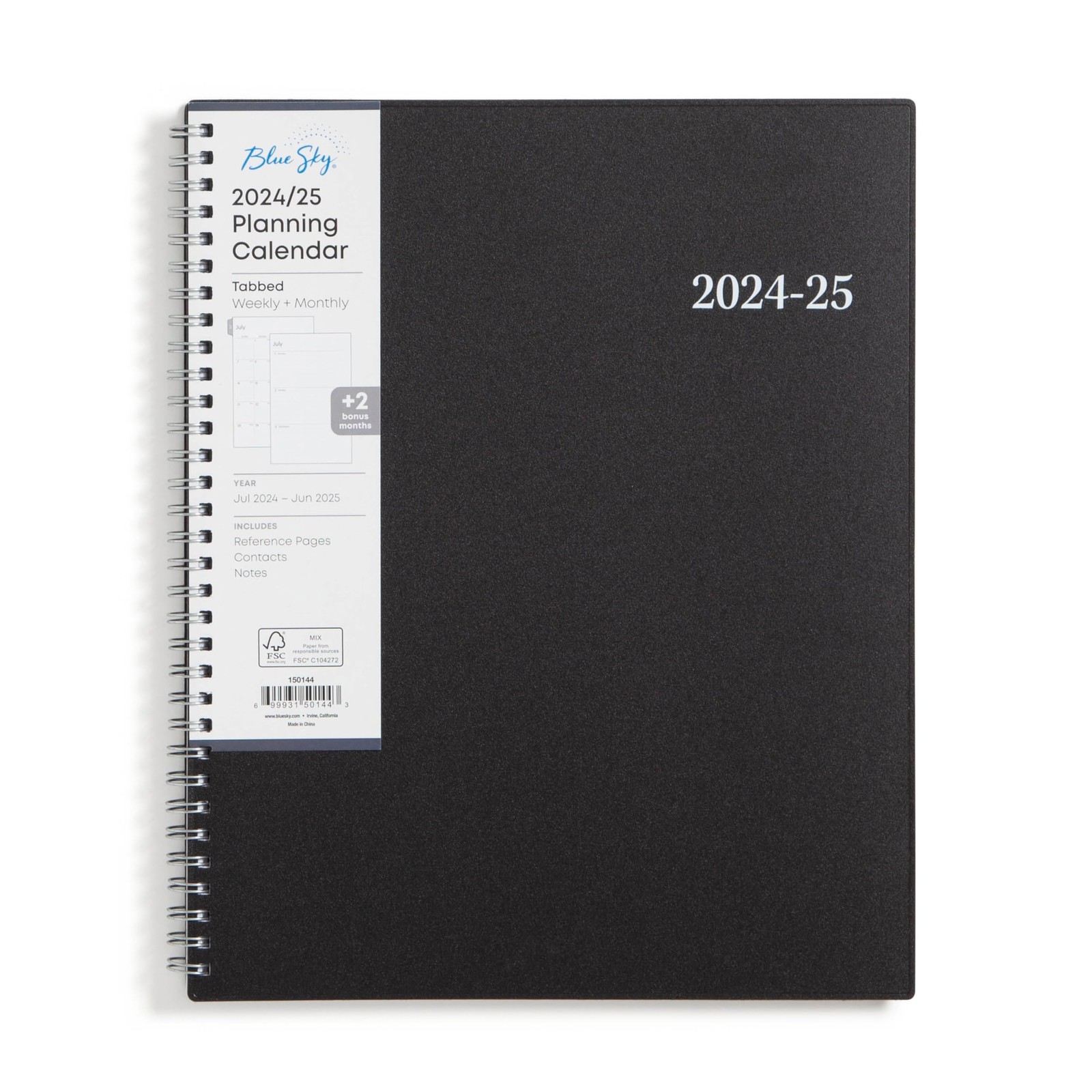 Blue Sky 2024-2025 Academic Year Weekly and 8.5″ x 11″, Enterprise- 2024/2025