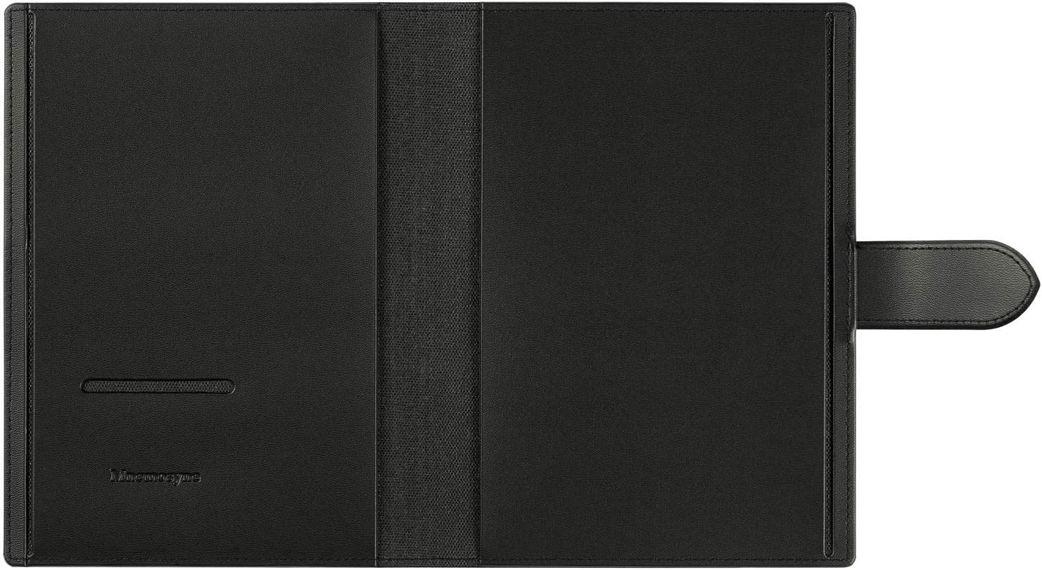 Maruman MNEMOSYNE durable Black PVC Notebook/Notepad Cover – A5 Size