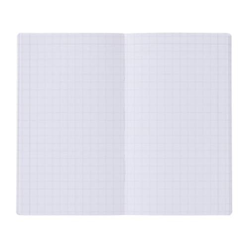 MARK’S EDiT Grid Notebook, B7, with PVC Cover, 5mm, 5mm Diameter