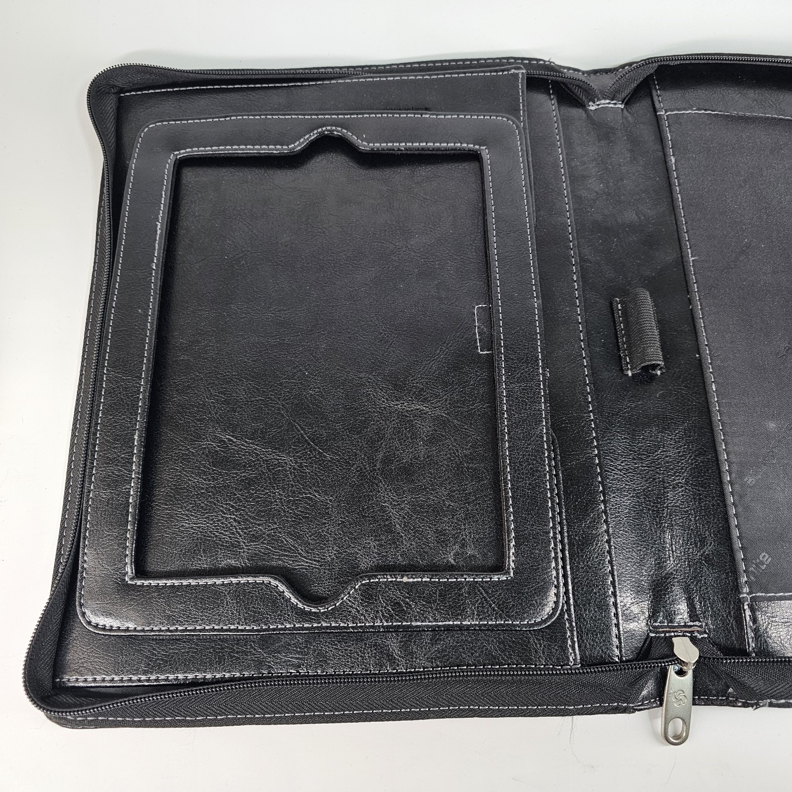 Samsonite Ipad Portfolio Folder Organizer Planner Notepad Pad Folio Zip Around