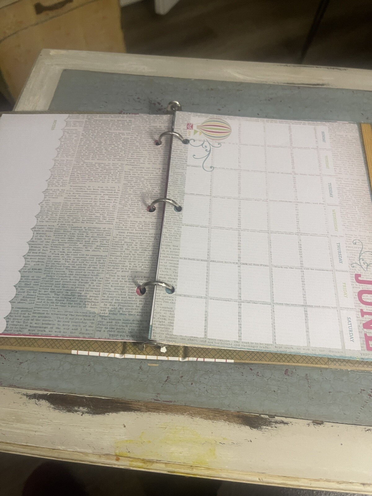 NEW 6.5″ x 8.5″ Budget Planner book 70 Pages NOT DATED 3 Ring