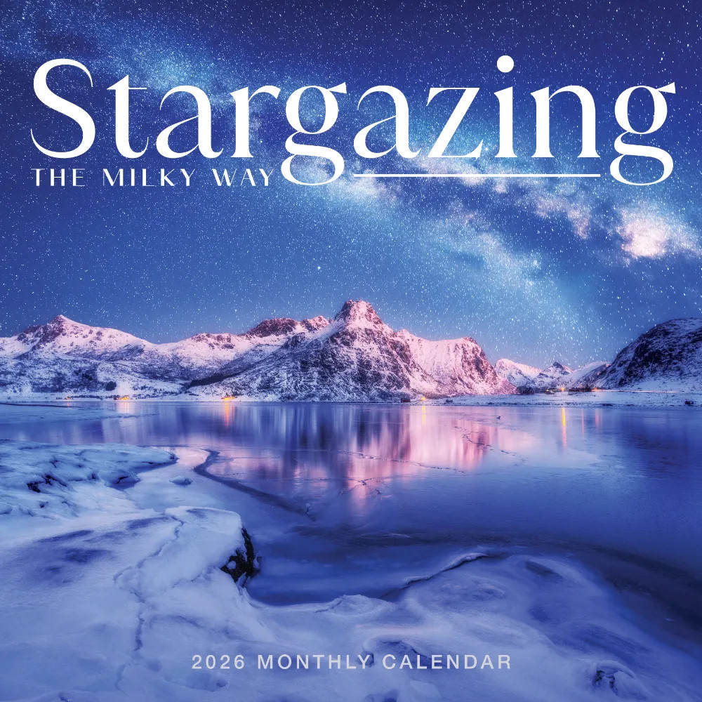 Stargazing Calendar 2026 | The Milky Way | Marble City Press
