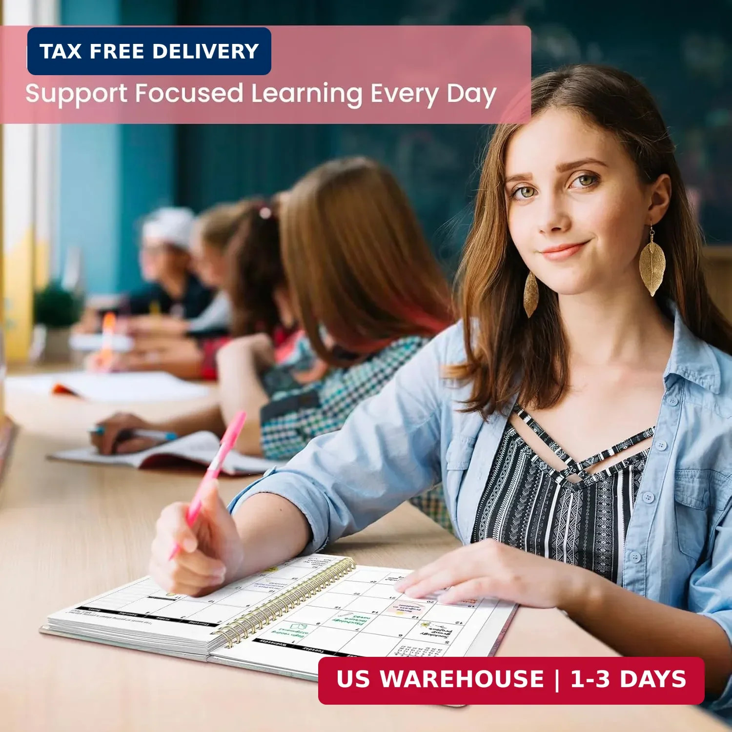 Planner 2026-2027, Academic Year Weekly and Monthly Calender Planner, from Jul 2