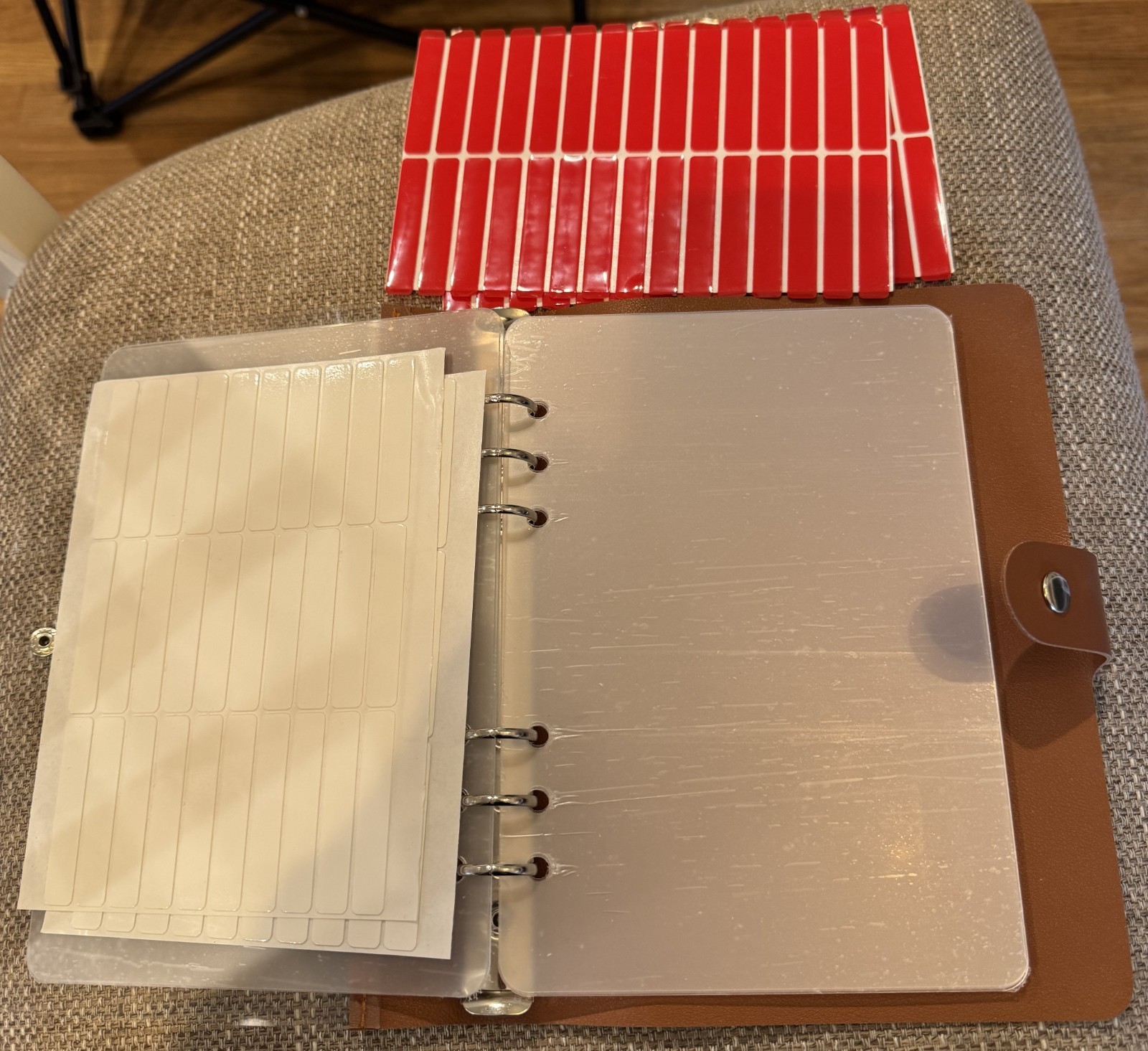 New Ultra Transparent Notebook & Page Marker Set