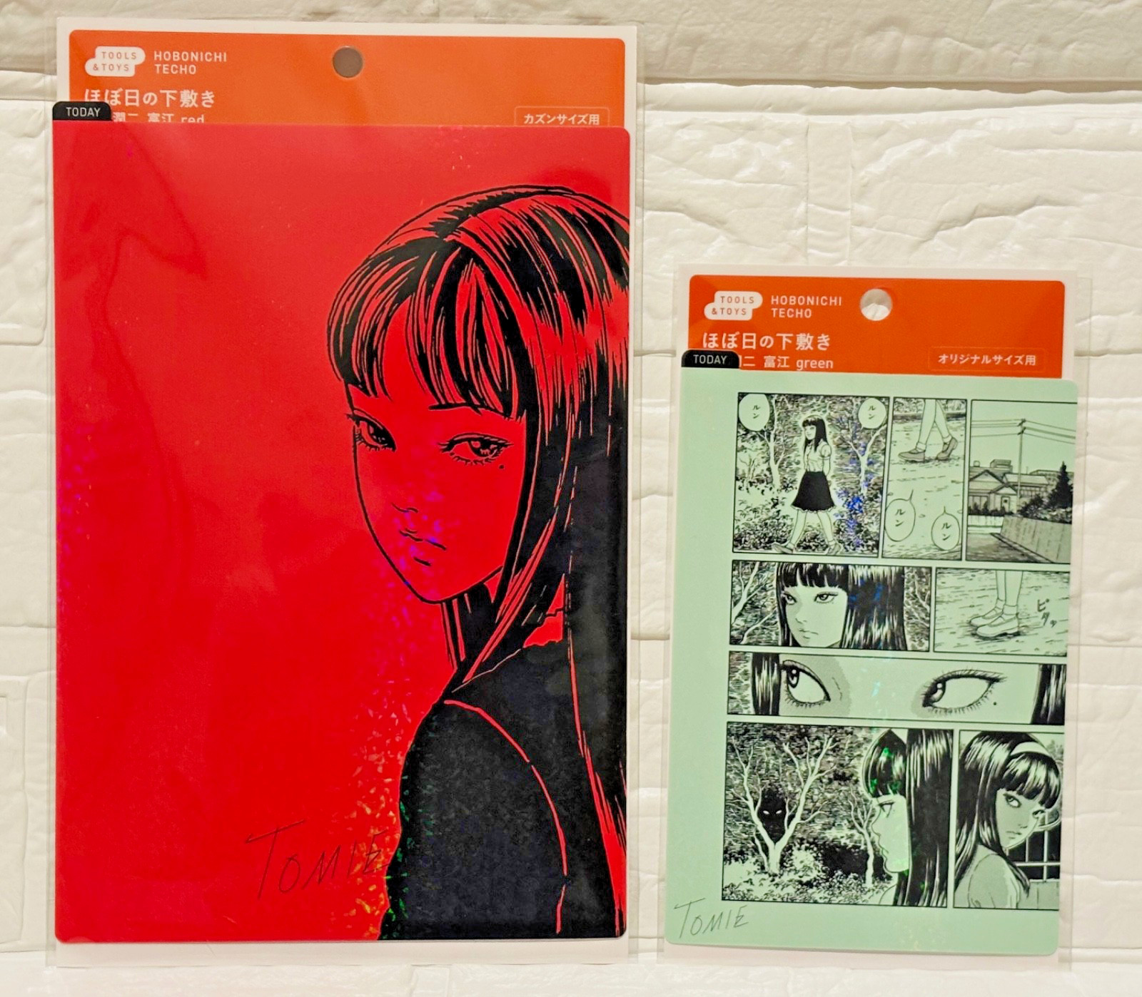 Junji Ito Hobonichi Tomie Pencil Board A6 A5 Set New Japan
