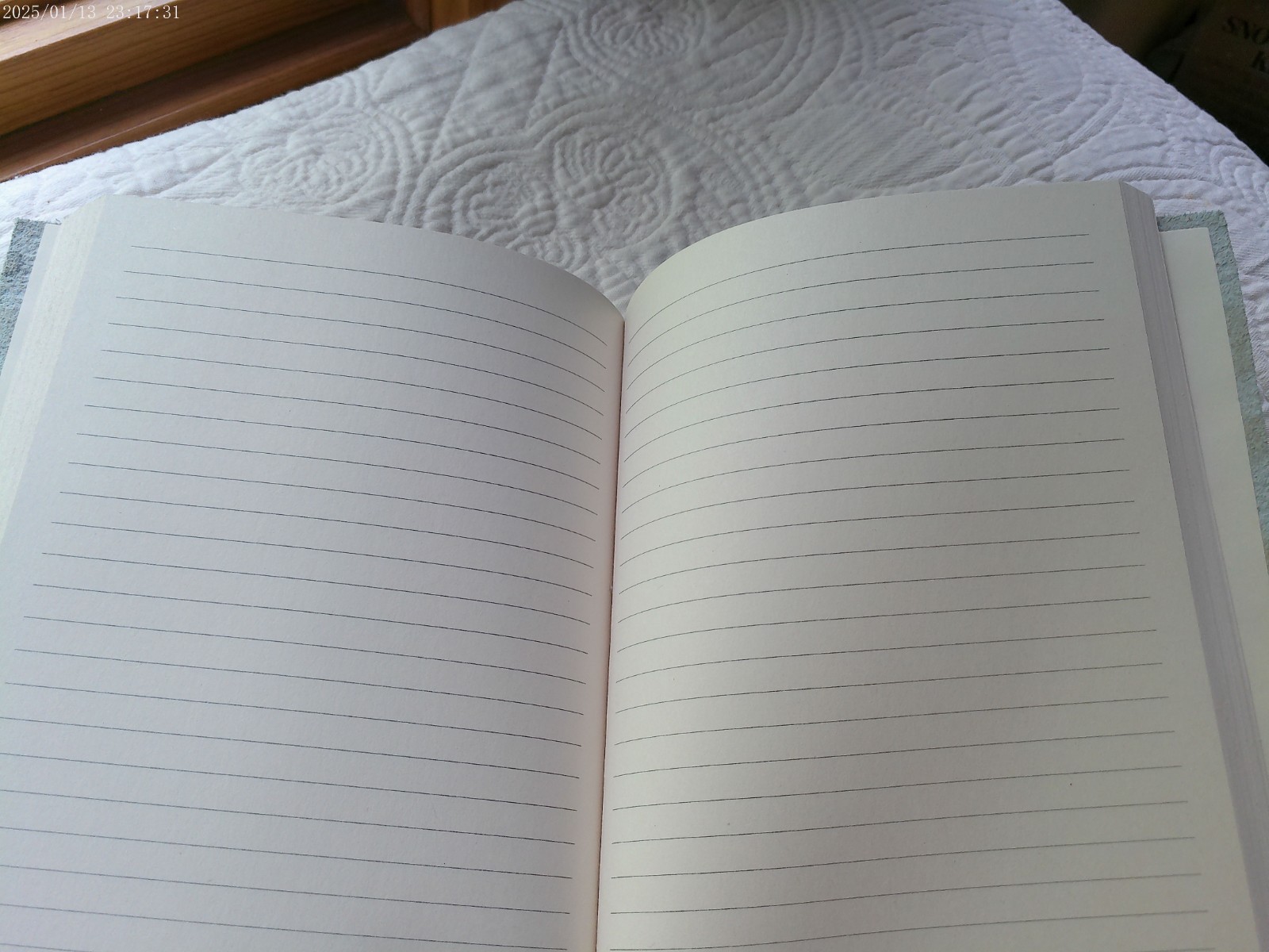 HANDMADE ITALY LEATHER LINED PAGES JOURNAL BLACK WOVEN OLD FACTORY TUSCANY NWT