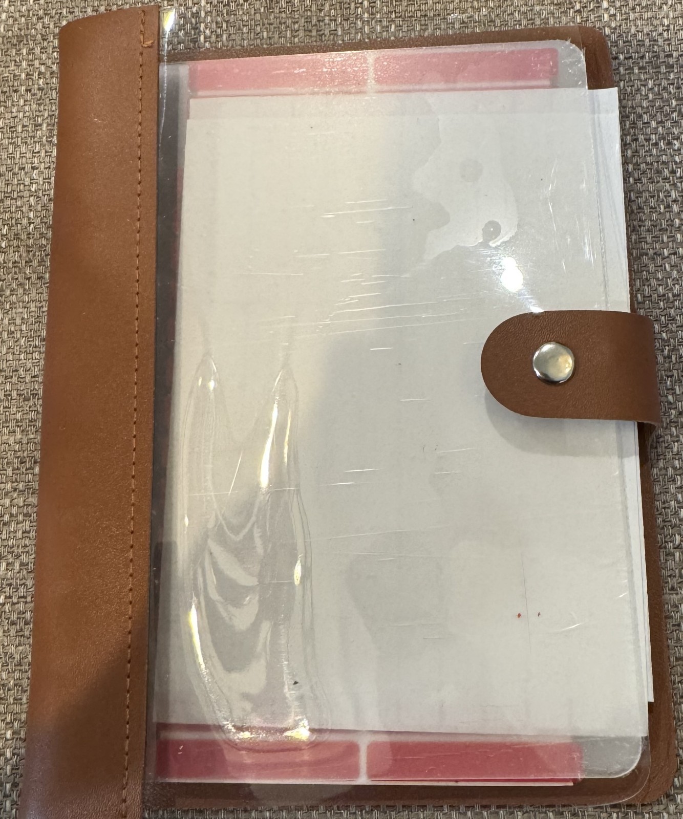 New Ultra Transparent Notebook & Page Marker Set