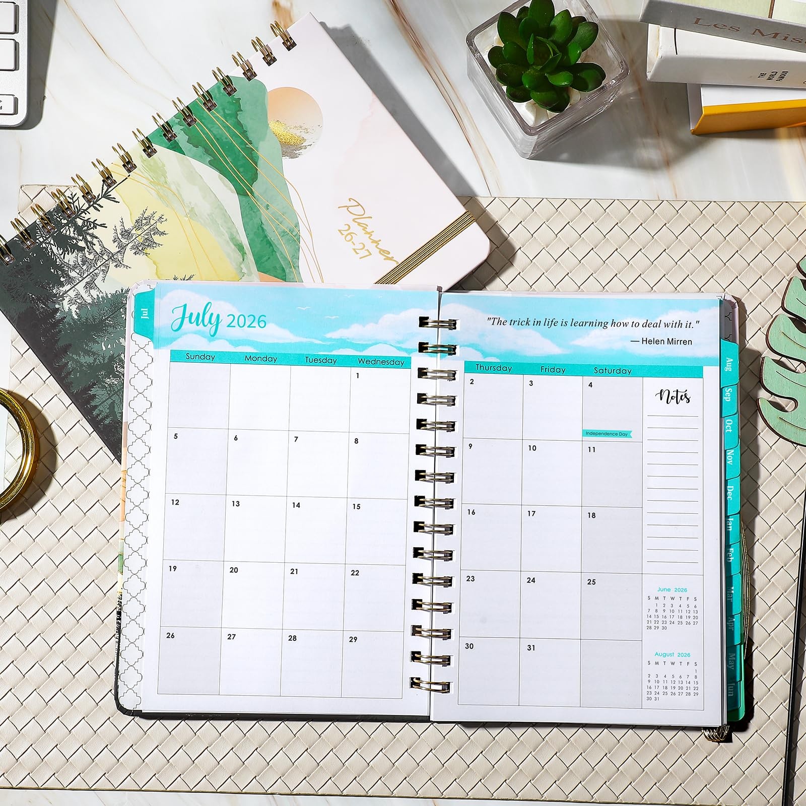 2026-2027 Planner – Academic Weekly and Monthly 6.4″ x 8.5″