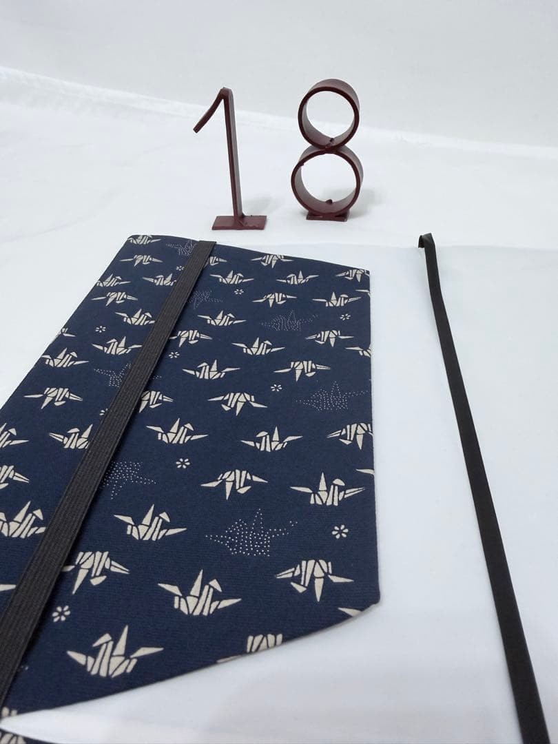 Anime Cloth A5 Waterproof Book Cover with Crane Pattern, Used