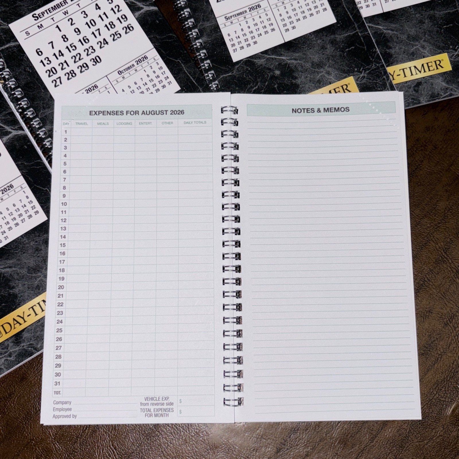 Day-Timer July 2026-June ’27 Pocket Wirebound 2 Page/Day Original Planner Refill