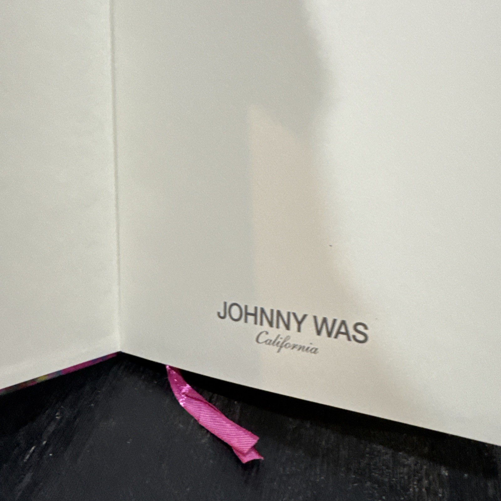 Johnny Was Verney Journal and Pen Set Silk Blend Floral Pink Size 8.5″ x 6″ NEW