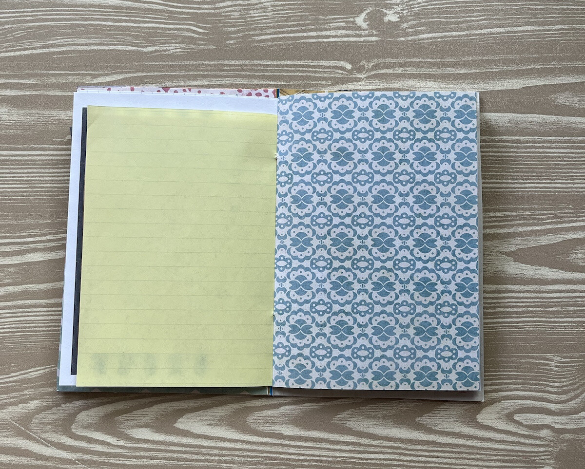 2 Journal Diary Notebook Set-Small & Large 4 3/4×7 in. & 8×9 in. 44 pg & 54 pgs