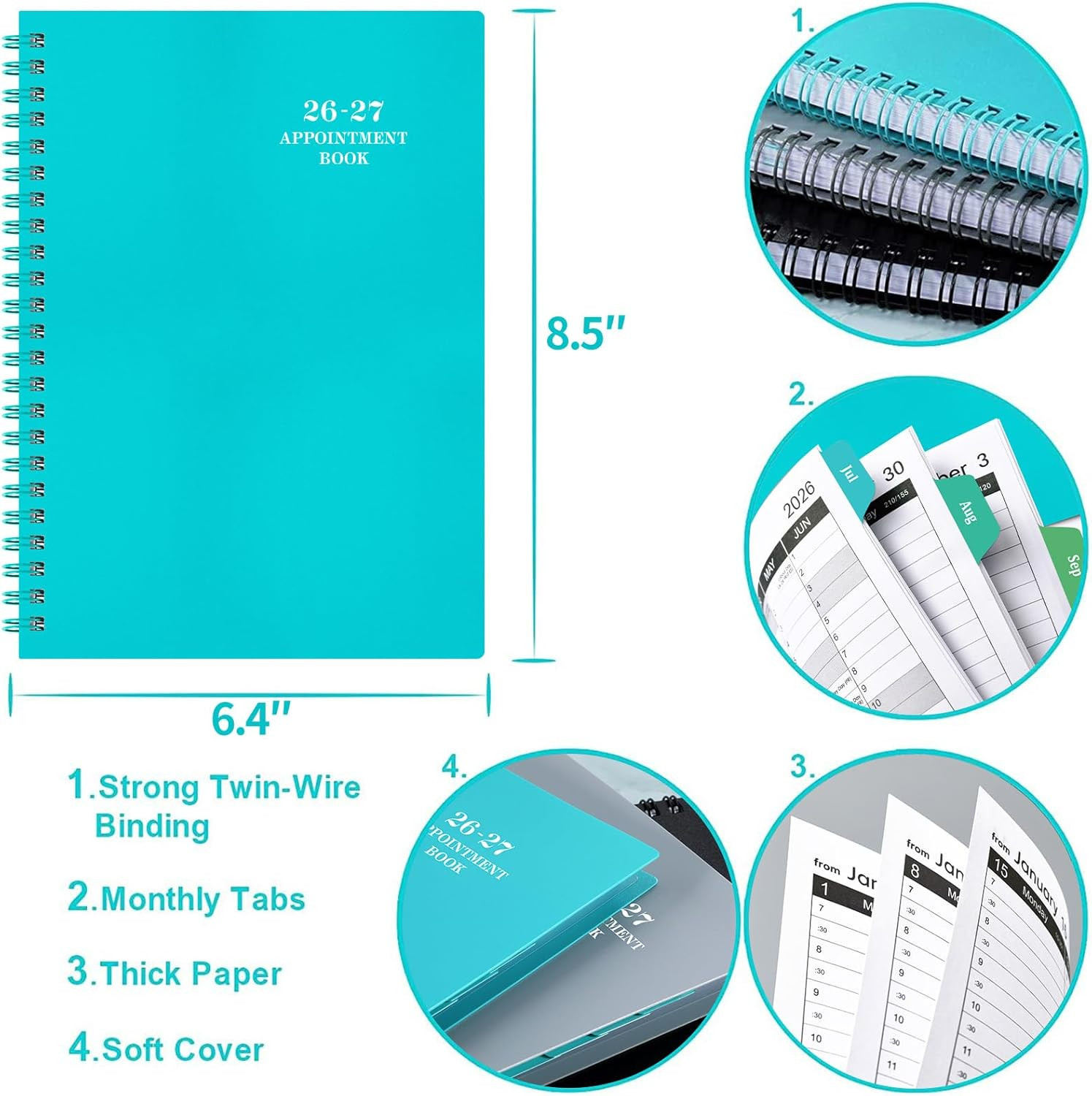 2026-2027 Appointment /Planner – Weekly Appointment /Planner 2026-2027, July 202