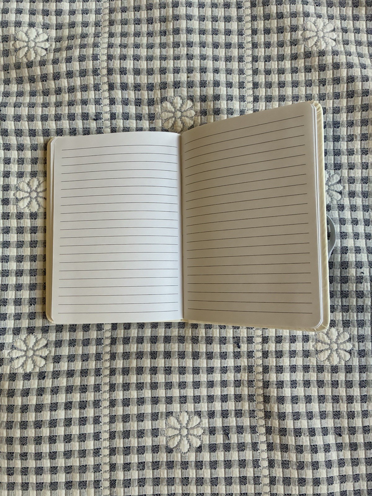 NEW Deloitte White Hardcover 8.5 x 5.5″ Lined Ruled Notebook