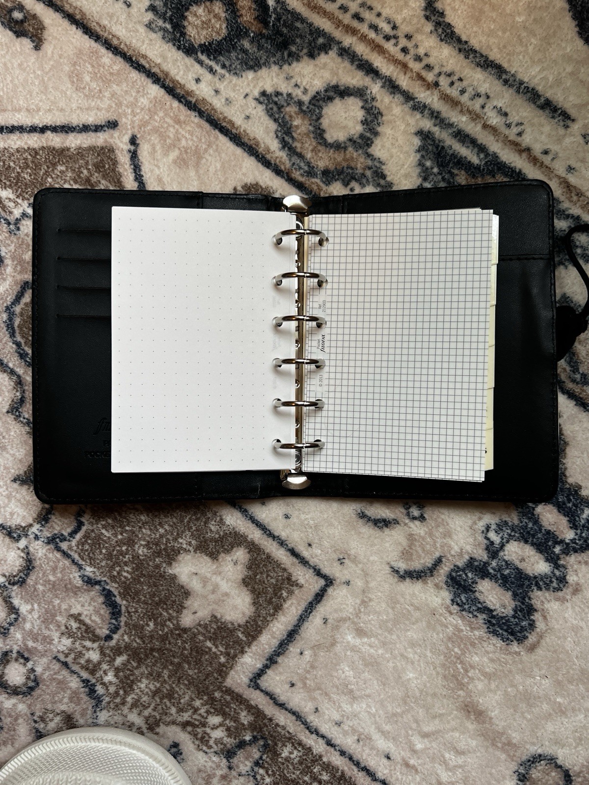 Filofax Pocket Patterns Organizer Marble