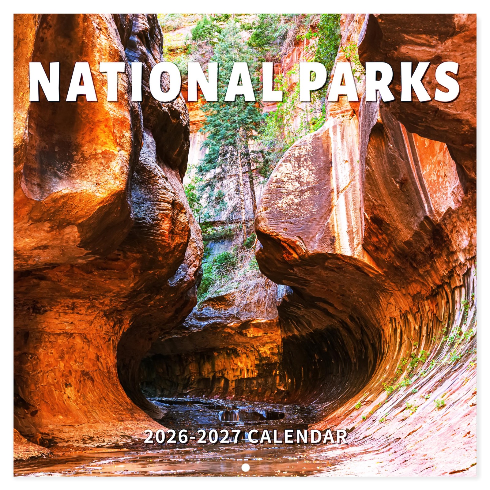 2026-2027 Calendar – 18-Month Wall from 12″ x 24″(open)