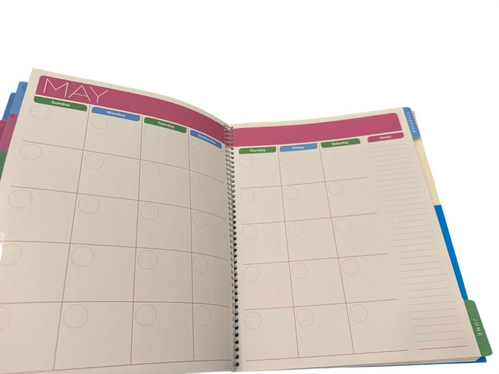 Set of 2 new teacher undated planners “coloring style and kind vibes