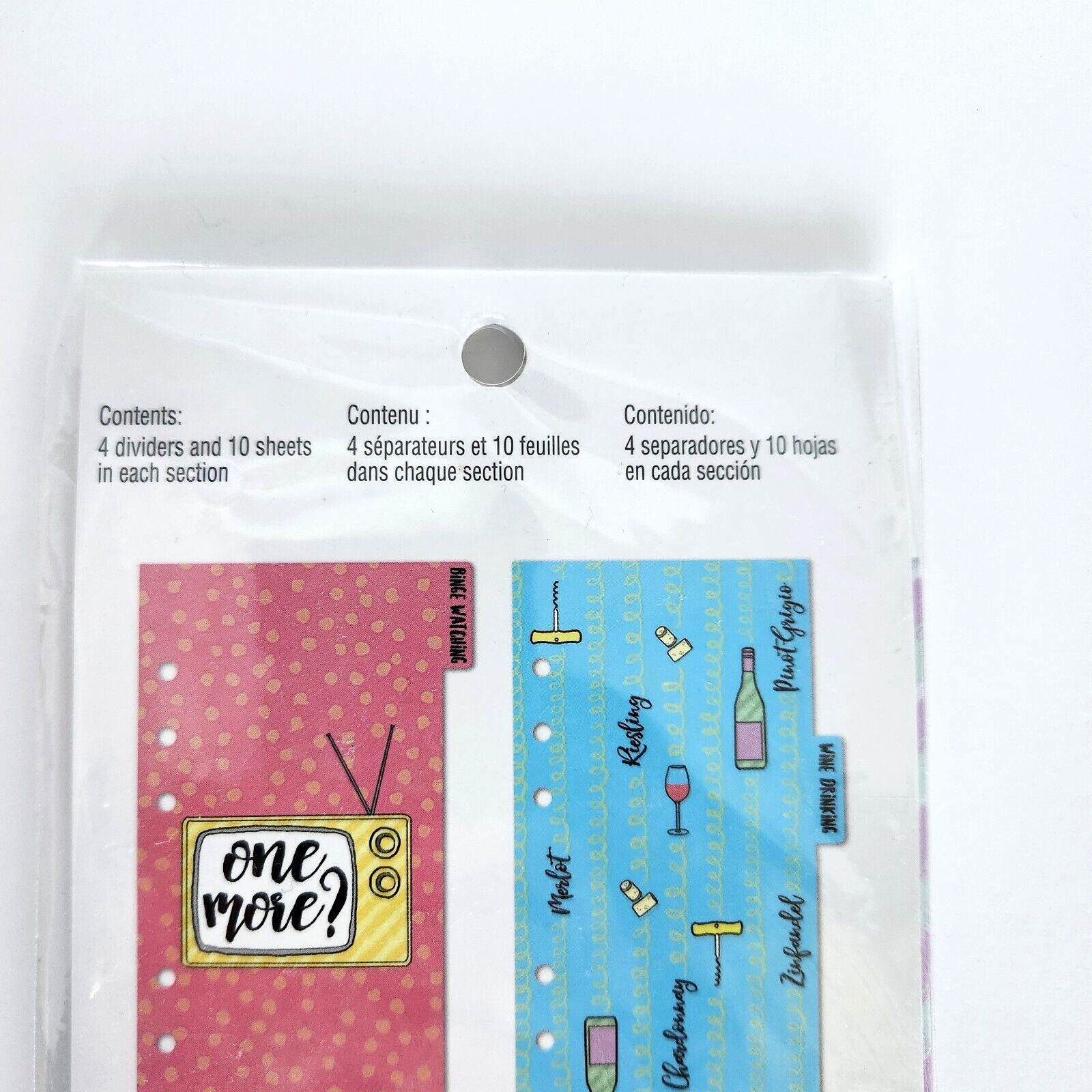 Recollections Creative Year Planner Leisure Pages INSERTS W Dividers 40 Sheets