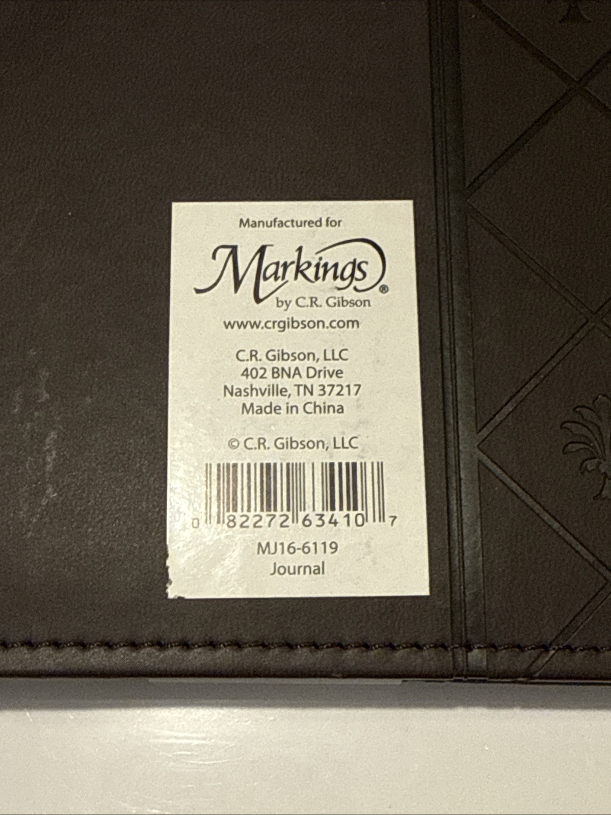 JOURNAL SOFT LEATHERETTE 256 PAGES BY MARKINGS SIZE “8.5” X “5.5”