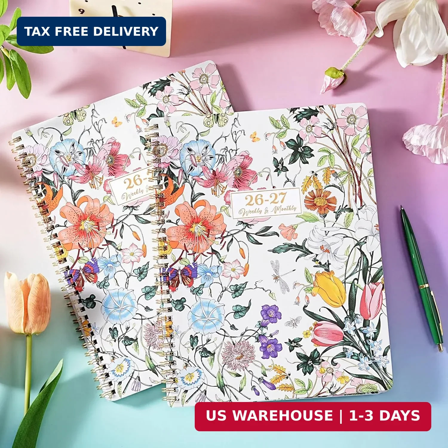 Planner 2026-2027 – 2026-2027 Planner Weekly and Monthly from Jul. 2026 – Jun. 2