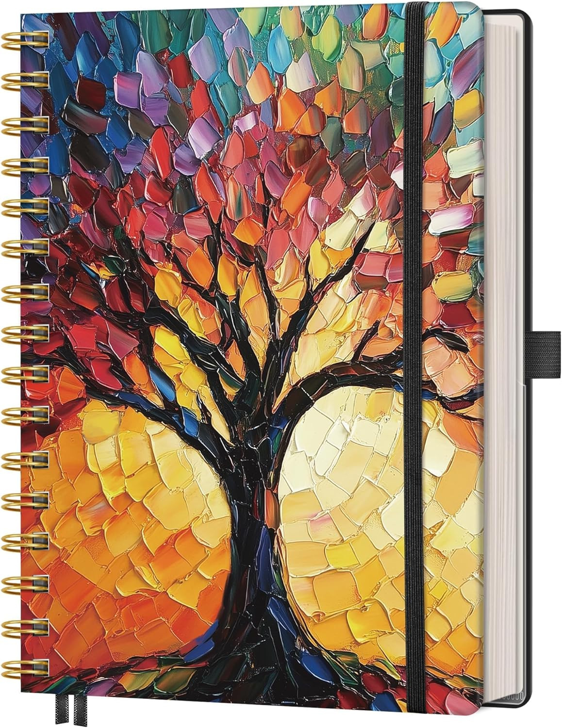 AHGXG Spiral Journal Notebook, 160 Lined Pages, A5 Medium Size (5.7” X 8.3”),