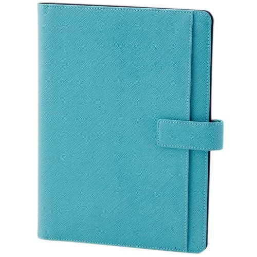 Raymay Fujii B5 Multi Cover Notebook with Belt CN255 Blue PU Leather