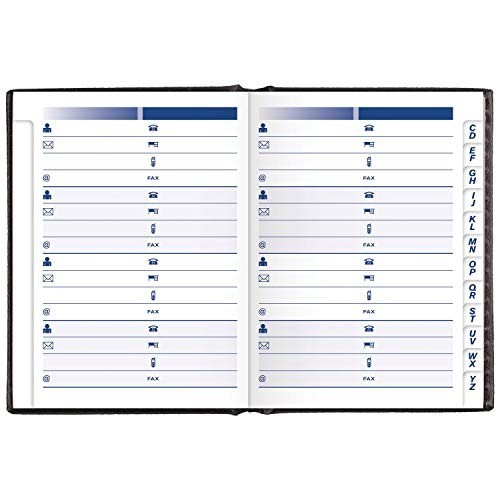 Mini Telephone & Address Book – Assorted Colors, 1 Count, Pack of 4 – Organizer