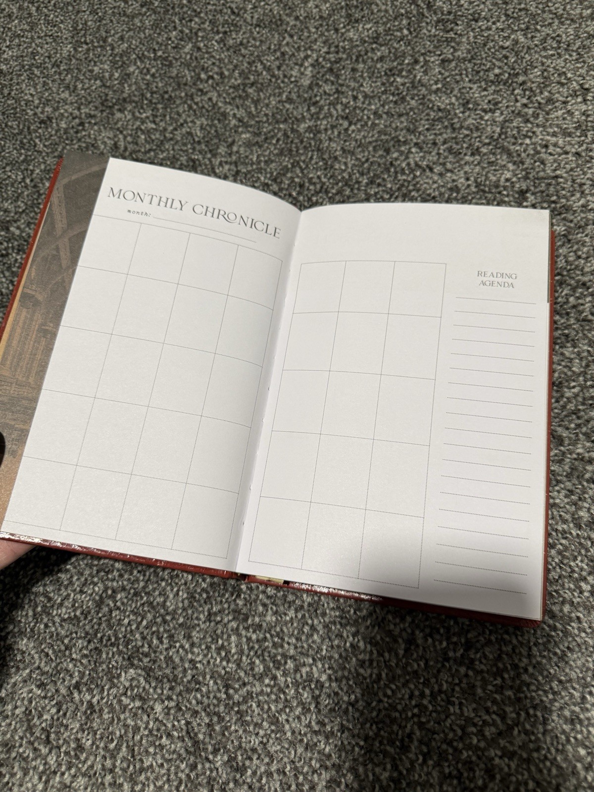 Owlcrate Reading Planner Journal Notebook Book Tracker Undated Any Year