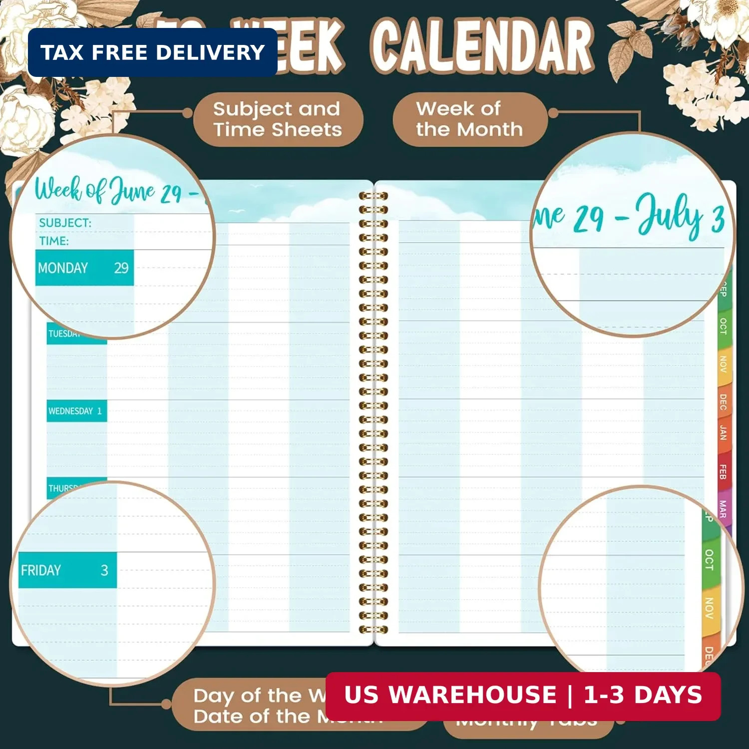 Teacher Planner 2026-2027 – 9” x 11”, 2026-2027 Teacher Planner Academic Year,