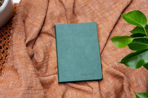 Stone Paper Journal Premium A5 Hardcover Vegan Leather Notebook Forest Green