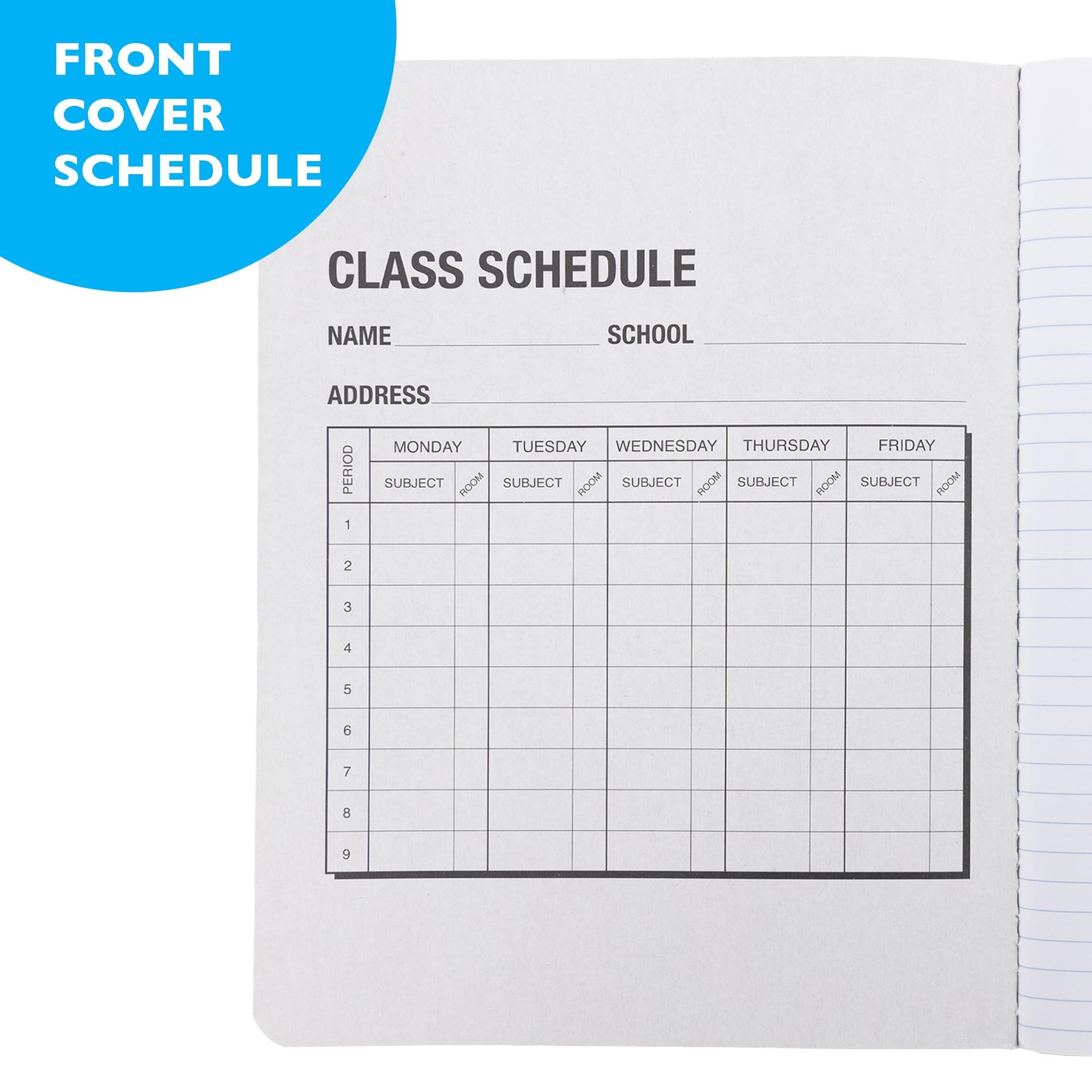BAZIC PRODUCTS Composition Notebook 1 Unit, College Ruled (100 Sheets)