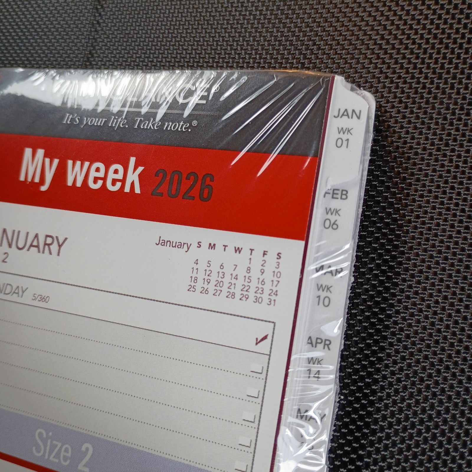 AT-A-GLANCE 2026 Weekly Planner Wirebound Size 2 Item #064-287 Pocket Size. New