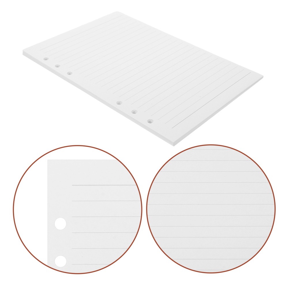225 Sheets Replenishment Lined Notebook Paper Blank Refill