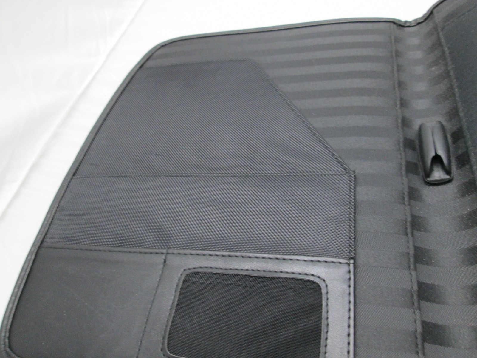 Leeds Black Portfolio Folder Organizer Planner Notepad 8.5″x11″ Legal Pad Folio