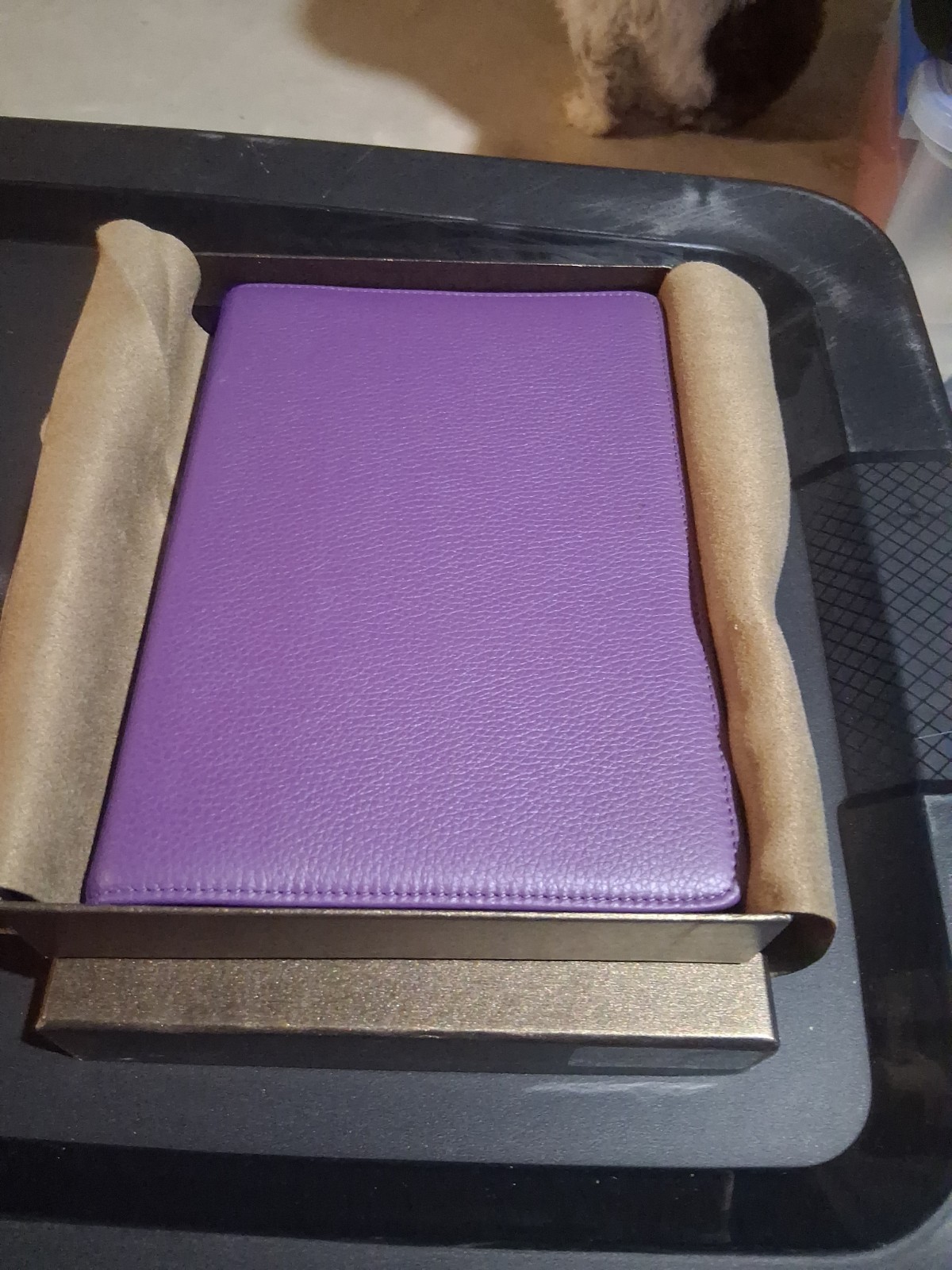 Leatherology Purple Refillable Journal