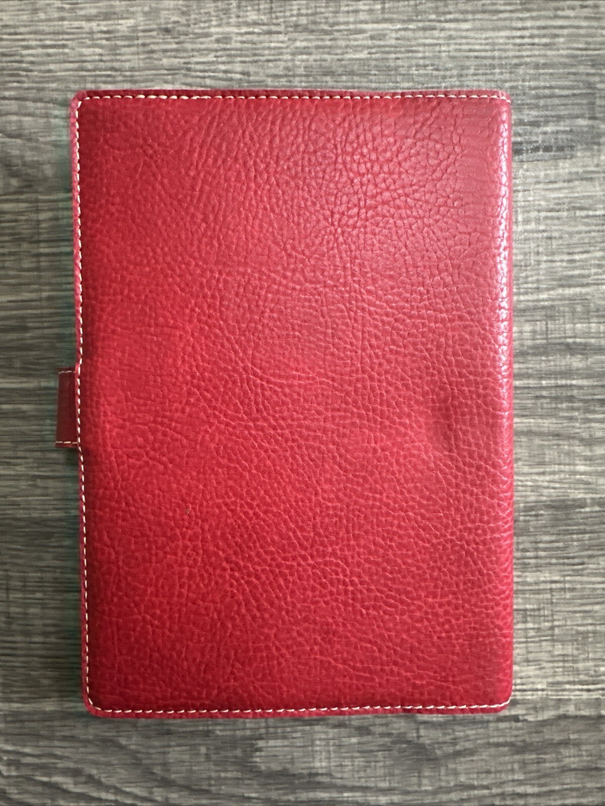Fiorentina Italy Red Leather Journal Notebook 5.5” X 8.5” NEW