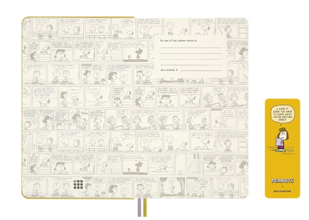 New! MOLESKINE Peanuts PEPPERMINT PATTY Ruled Notebook • 176 Pgs • Journal