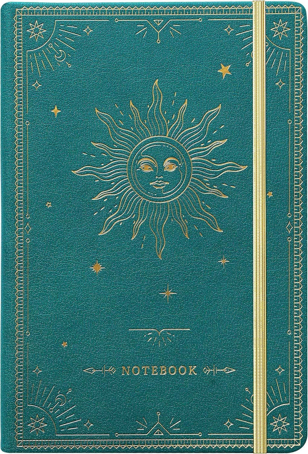Classic Faux Leather Journal with Pocket – 144 Lined Pages for Creative Minds